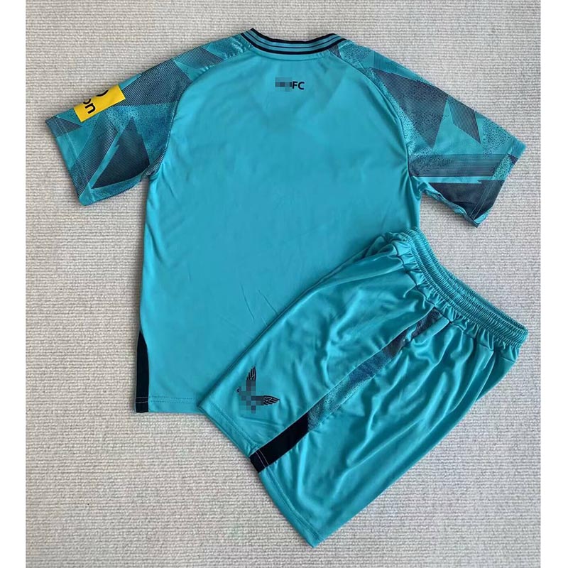 Camiseta de Portero Newcastle United 2023/2024 Azul Niño Kit